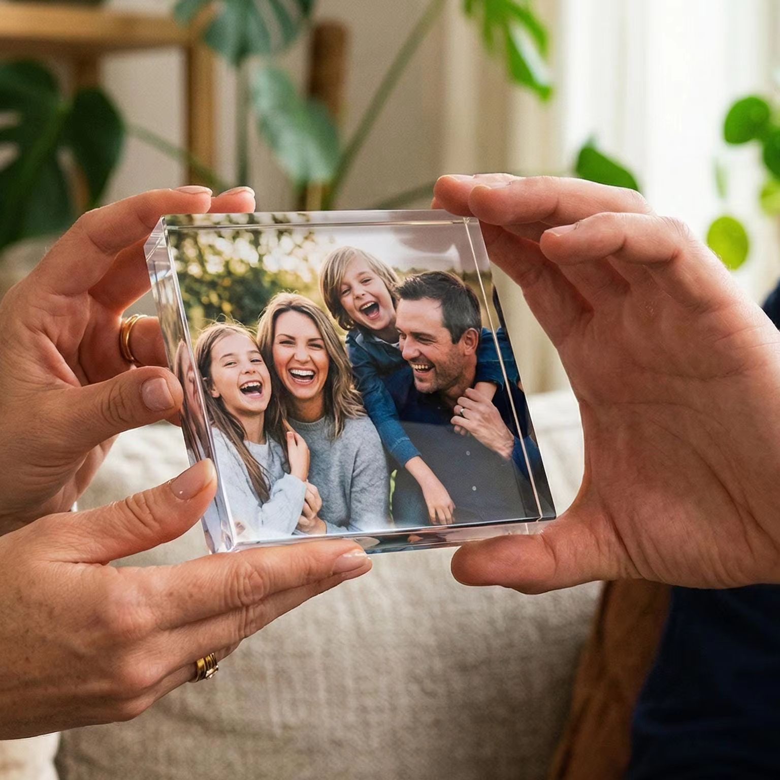 Custom Friendship Photo Block, - Photo Acrylic Block 评论和价格