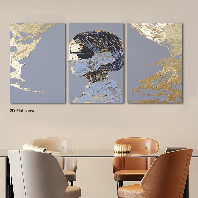 Frameless Canvas 3pcs -Framed  - Canvas Wrap Ready 评论和价格