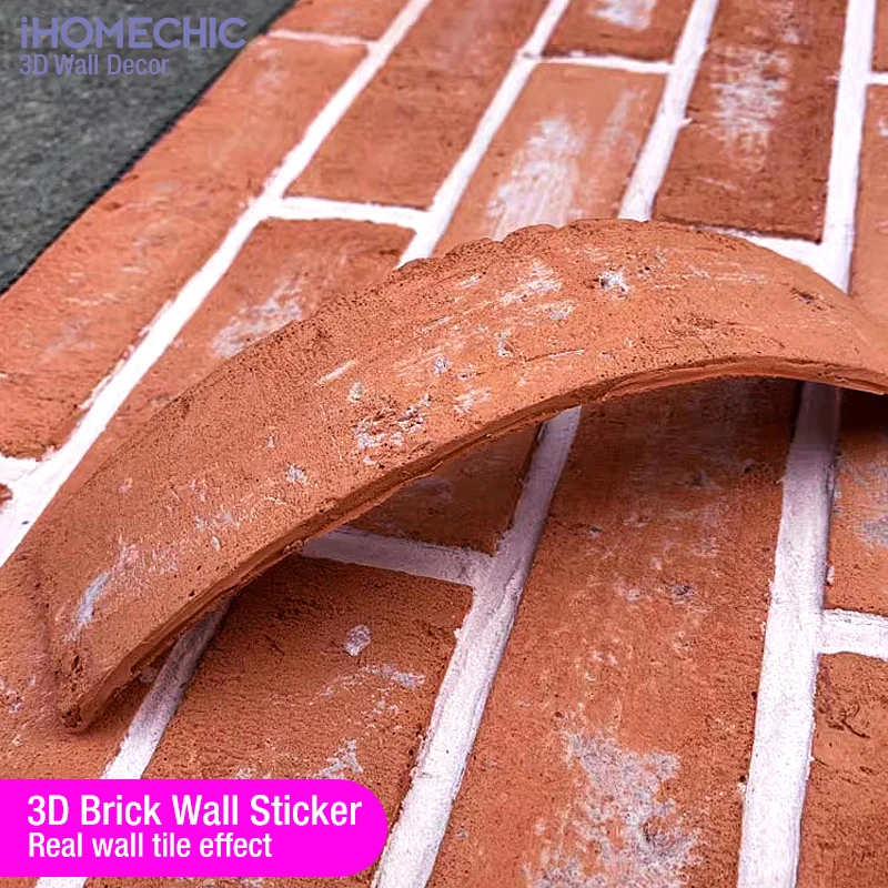 3D brick wall sticker tile 3D  - Ceramic Tile Blank 评论和价格
